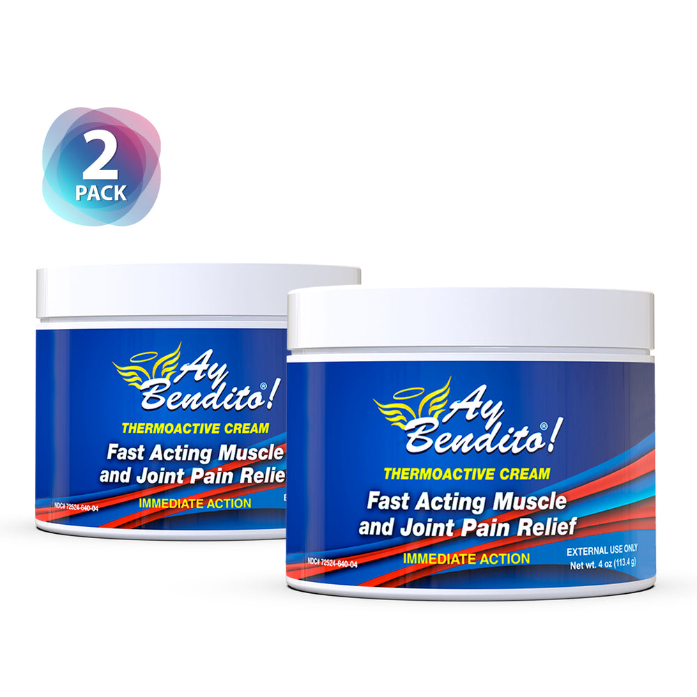 
                  
                    Ay Bendito Thermoactive Cream with Glucosamine + Chondroitin - 4oz Jar
                  
                