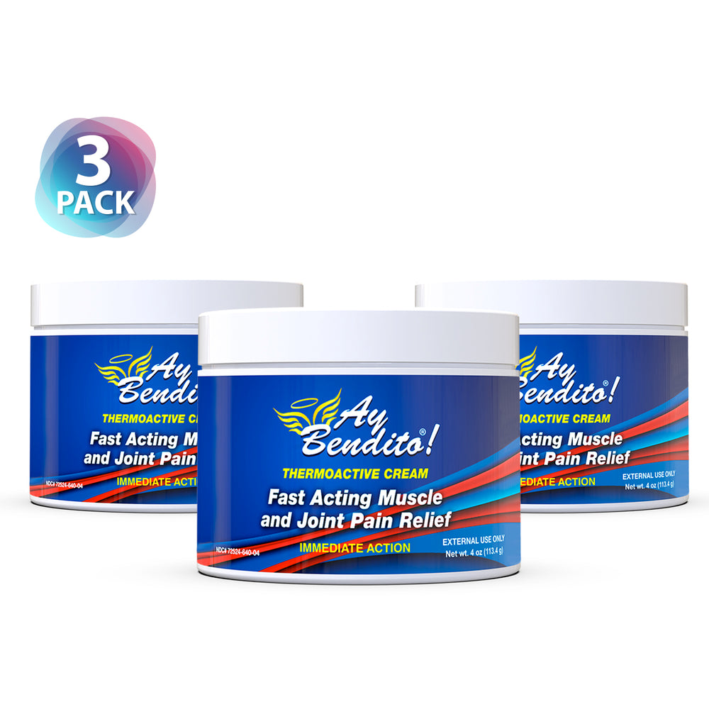 
                  
                    Ay Bendito Thermoactive Cream with Glucosamine + Chondroitin - 4oz Jar
                  
                